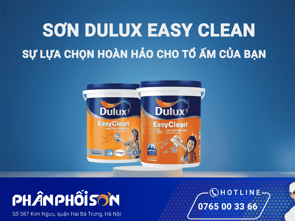 Sơn Dulux easy clean - Sự lựa chọn hoàn hảo cho tổ ấm của bạn 