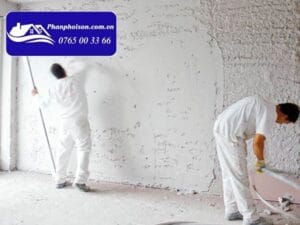 Hướng dẫn cách trét bột tường