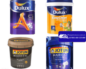 Ưu Điểm Dòng Sơn Bóng Và Sơn Mờ của Dulux, Jotun