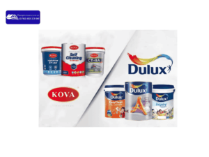 So sánh sơn Dulux và Kova chi tiết - Đâu là loại sơn tốt nhất?