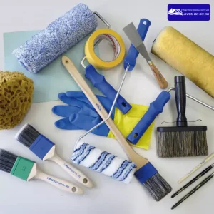 Tổng hợp những dụng cụ thi công sơn nước cơ bản cần phải có