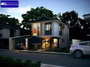 Tổng hợp những màu sơn nhà 2 tầng đẹp nhất 2022