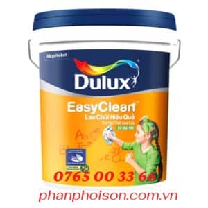 Sơn Dulux lau chùi hiệu quả EasyClean A991, Sơn Dulux trong nhà cao cấp