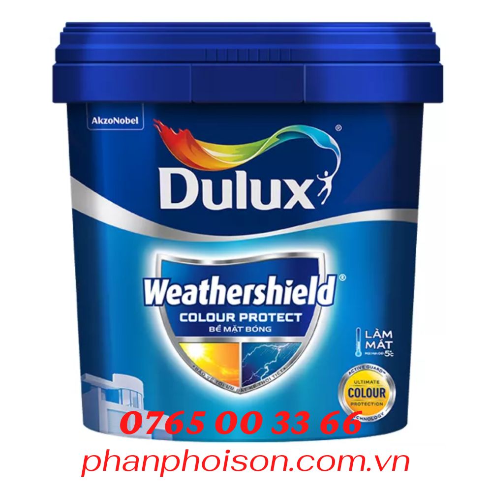 Sơn ngoại thất Dulux Weathershield Colour Protect E023