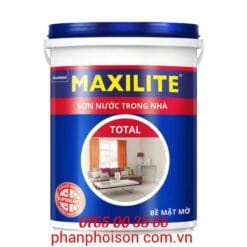 Sơn nước nội thất maxilite total từ Dulux Bề mặt mờ - 30C - 15 lít