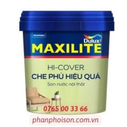 Sơn nước nội thất Maxilite che phủ hiệu quả MK14 - Bề mặt mờ 15 Lít