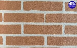 cách sơn tường giả gạch