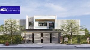 Màu sơn nhà đẹp bên ngoài nhà ống hot nhất 2024